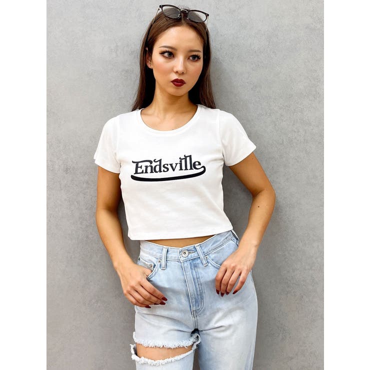 HYKE ハイクCROPPED SHORT-SLV TEE クロップドTシャツ - メルカリ