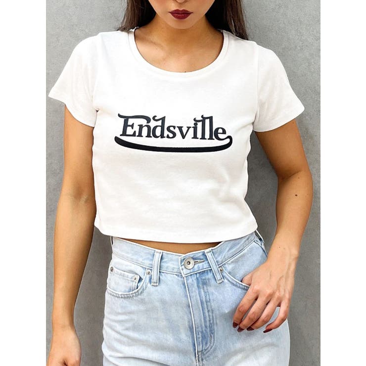 EndsvilleショートTシャツ[品番：MKSW0062778]｜GYDA（ジェイダ