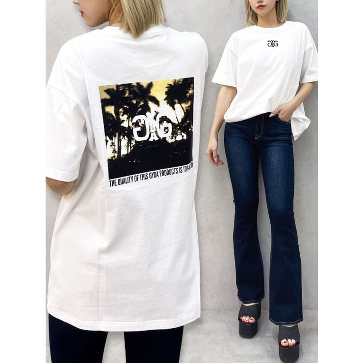 Symmetry GYDA back photo Tシャツ[品番：MKSW0063483]｜GYDA
