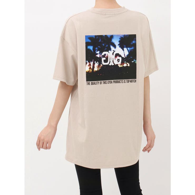 Symmetry GYDA back photo Tシャツ[品番：MKSW0063483]｜GYDA