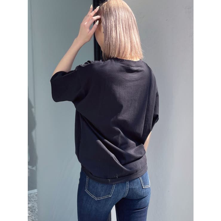 tシャツ 「WEB限定アイテム」キルティング柄カットソー レディース t6808_0.jpg