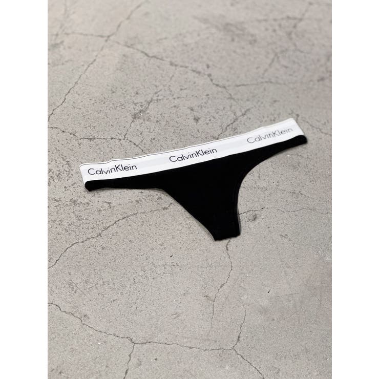 ブラック | CalvinKlein THONG | GYDA