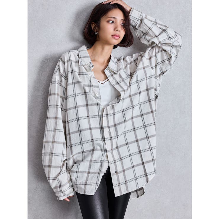Trad comfort checkシャツ[品番：MKSW0065012]｜GYDA（ジェイダ