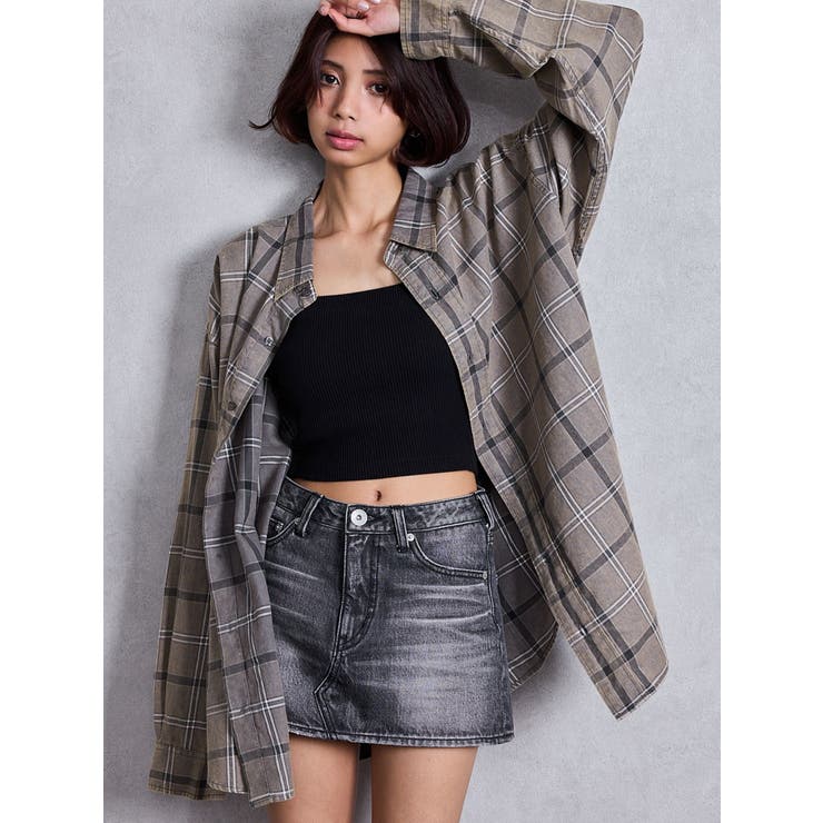 Trad comfort checkシャツ | GYDA | 詳細画像8 