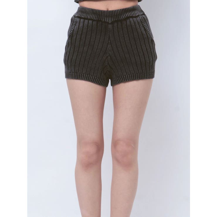 GYDA ダークグレー ショートパンツ GYDA グレー ショートパンツ デニムショートパンツ ジェイダ