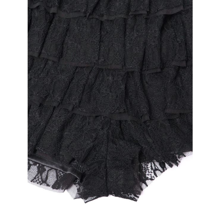 Mix material フリルデザインショートパンツ | GYDA | 詳細画像24 