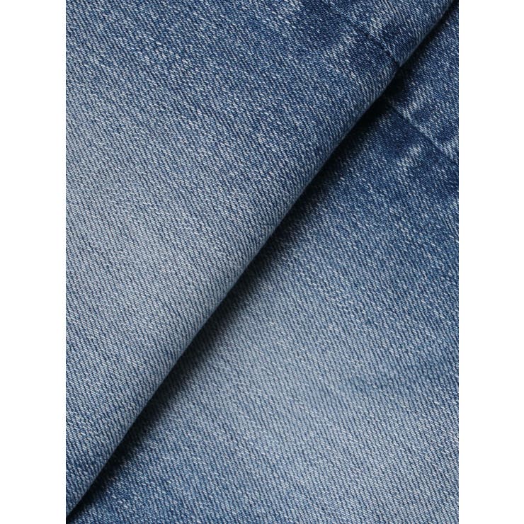 ミドルウエストSIDE CUT INNER DAMAGEスキニーデニムパンツ | GYDA | 詳細画像21 