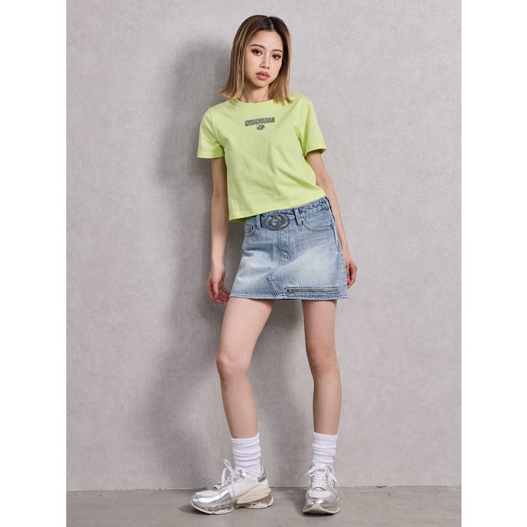 GD MOLDスカートライクデニムショートパンツ | GYDA | 詳細画像14 