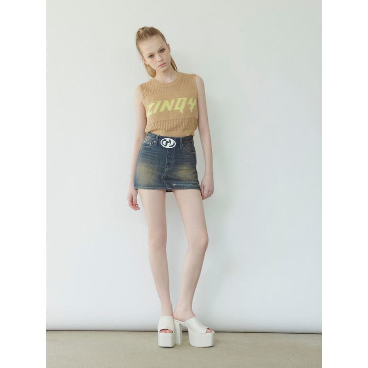 GD MOLDスカートライクデニムショートパンツ | GYDA | 詳細画像16 