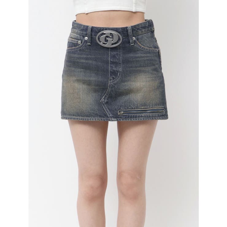 GD MOLDスカートライクデニムショートパンツ | GYDA | 詳細画像17 