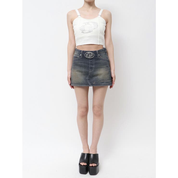 GD MOLDスカートライクデニムショートパンツ | GYDA | 詳細画像27 