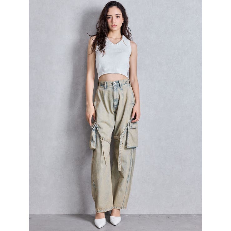 GYDAjacquardブリーチニットトップス | GYDA | 詳細画像11 