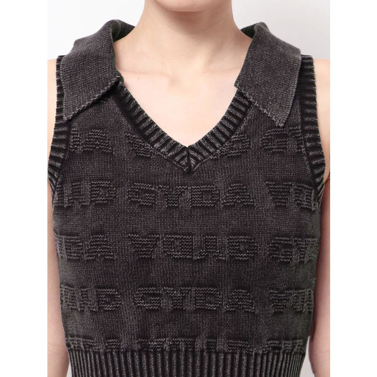 GYDAjacquardブリーチニットトップス | GYDA | 詳細画像15 