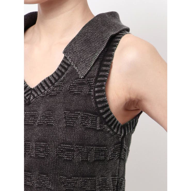 GYDAjacquardブリーチニットトップス | GYDA | 詳細画像16 