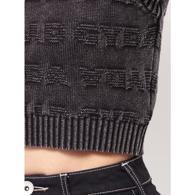 GYDAjacquardブリーチニットトップス | GYDA | 詳細画像17 