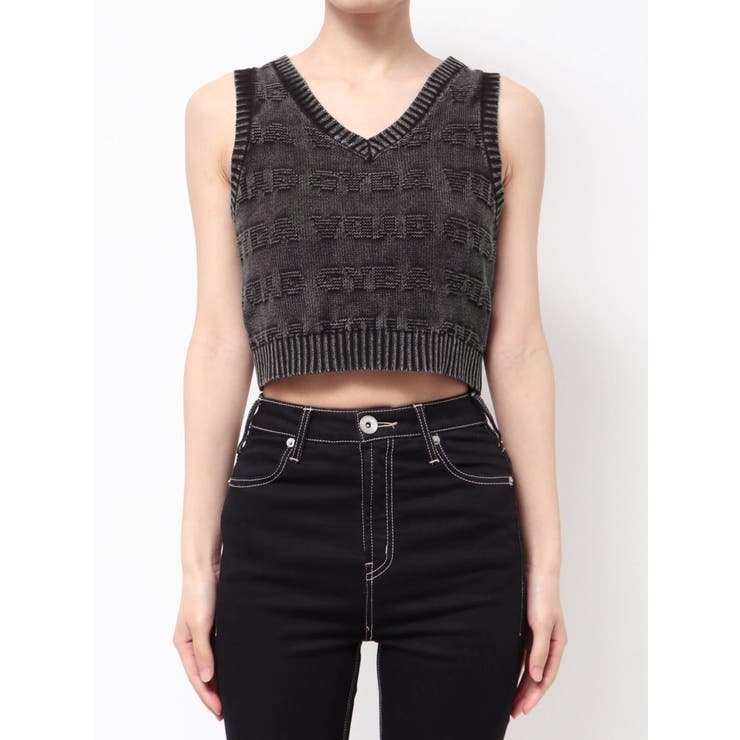 GYDAjacquardブリーチニットトップス | GYDA | 詳細画像20 