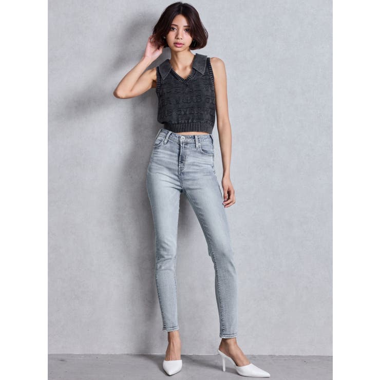 GYDAjacquardブリーチニットトップス | GYDA | 詳細画像6 