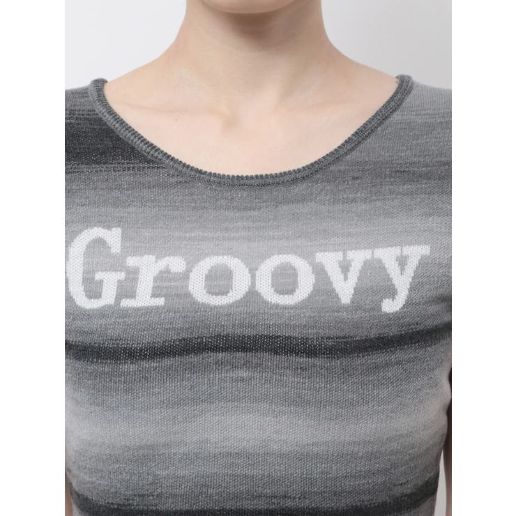 Groovy グラデーションニットトップス | GYDA | 詳細画像11 