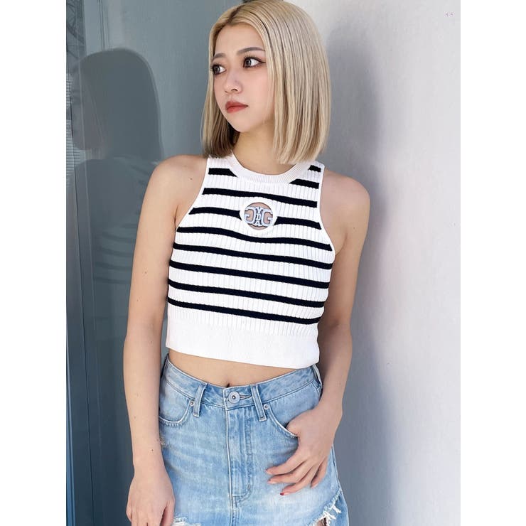 Symmetry GYDA MOLDアメスリニットトップス | GYDA | 詳細画像2 