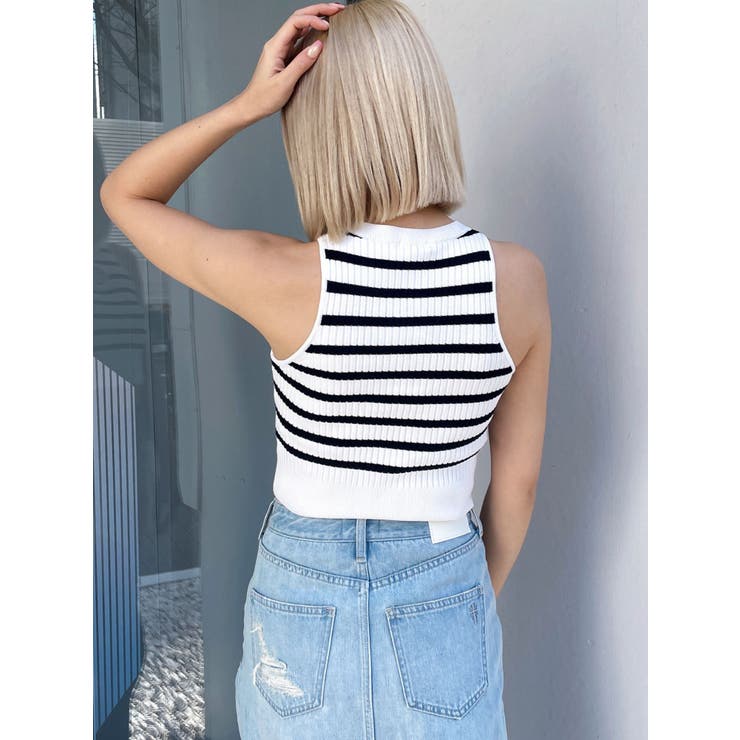 Symmetry GYDA MOLDアメスリニットトップス | GYDA | 詳細画像3 