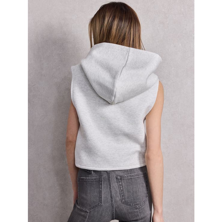 GD HEM スピンドルノースリショートパーカー | GYDA | 詳細画像10 