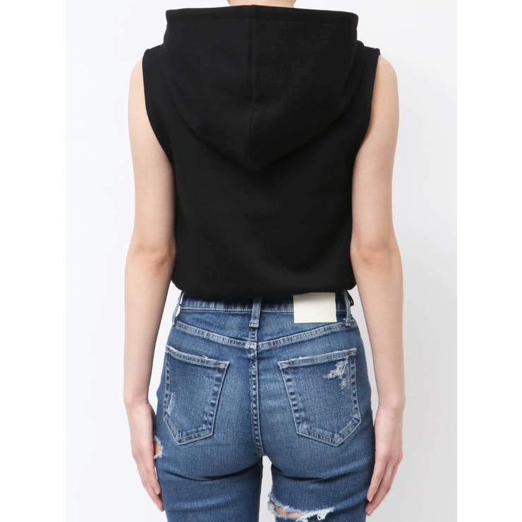 GD HEM スピンドルノースリショートパーカー | GYDA | 詳細画像14 