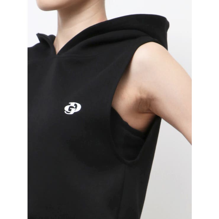 GD HEM スピンドルノースリショートパーカー | GYDA | 詳細画像16 