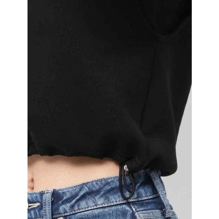 GD HEM スピンドルノースリショートパーカー | GYDA | 詳細画像17 