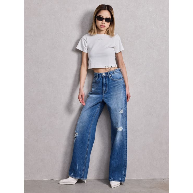 tシャツ GYDA chaincharm トップス レディース セール】GYDA chaincharm トップス（Tシャツ/カットソー）｜GYDA