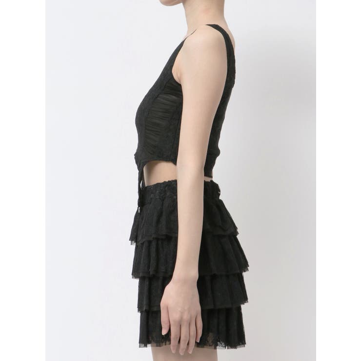 Meer.コルセットデザイントップス グレー 楽天市場】【Pinup Closet】size XXS〜M Miss Grace コルセット