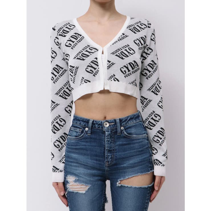 GYDA POSH FADITAL ニットカーディガン[品番：MKSW0064509