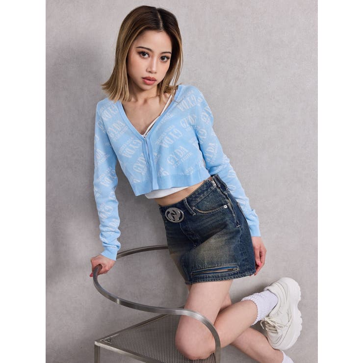 VIP【関税送料無料】希少 GOLDEN  BEIGE DENIM JEANS Beige Wide Leg Denim Jeans High Rise | You & All