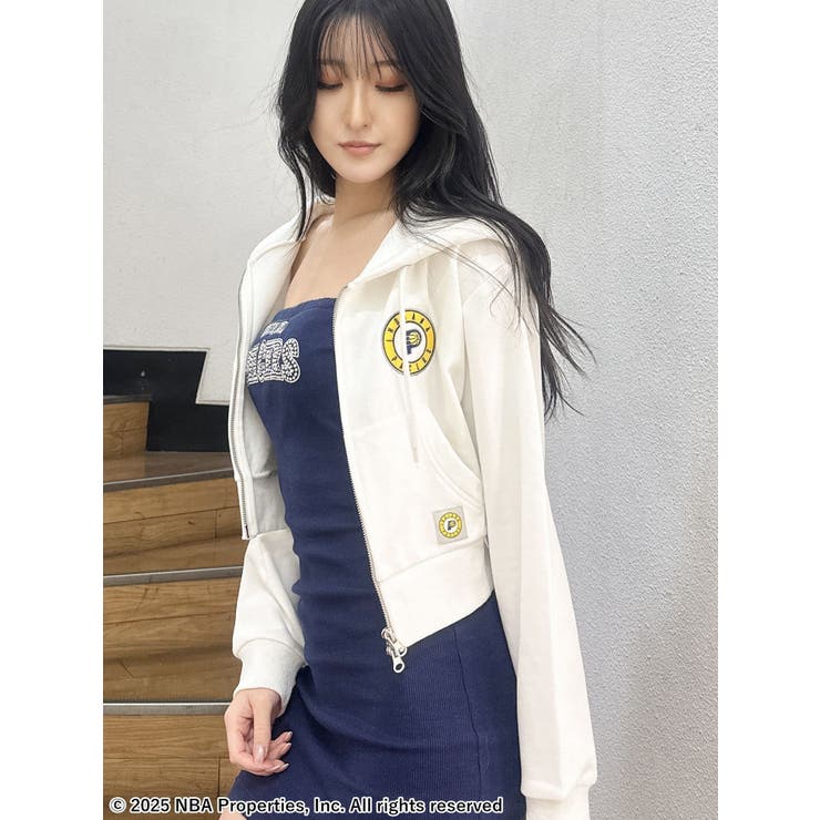 NBA STONEスウェットショートパーカー[品番：MKSW0064708]｜GYDA