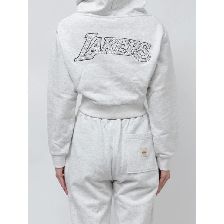【STONE 】Stone  レギュラーフィット パーカー NBA STONEスウェットショートパーカー[品番：MKSW0064708]｜GYDA