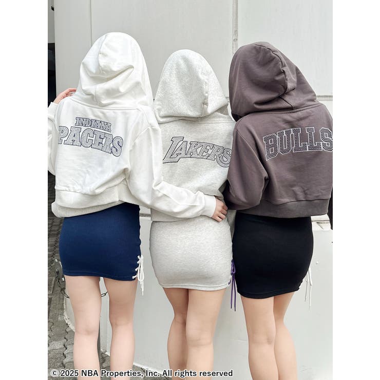 NBA STONEスウェットショートパーカー | GYDA | 詳細画像4 
