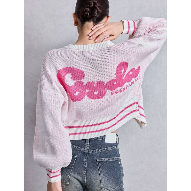 GD LINEニットカーディガン[品番：MKSW0065061]｜GYDA（ジェイダ