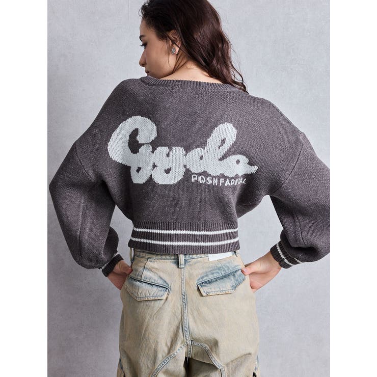 ストライプデザイン カーディガン風ジャケット STATE OF MIND（ステートオブマインド）｜side slit cardigan