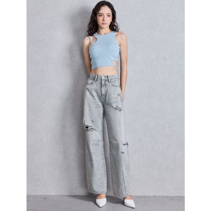 SIDE CUT GDチャームリブビスチェ | GYDA | 詳細画像15 