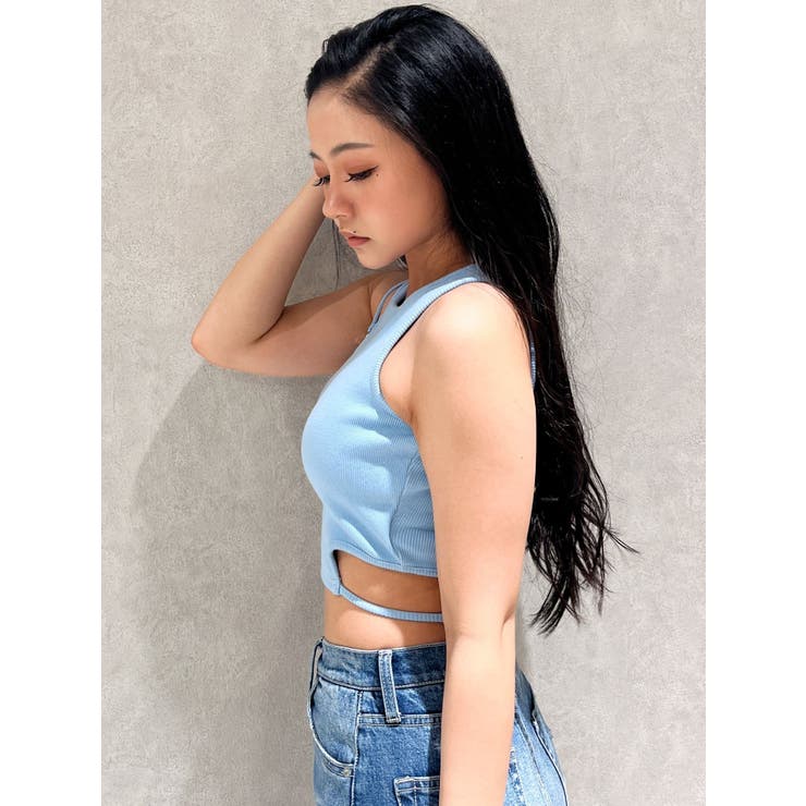 SIDE CUT GDチャームリブビスチェ | GYDA | 詳細画像16 