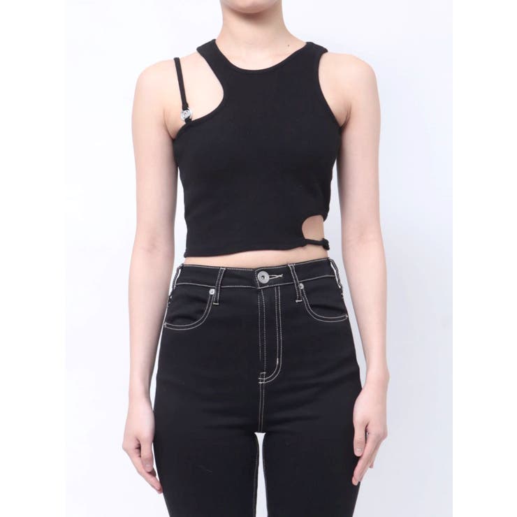 SIDE CUT GDチャームリブビスチェ | GYDA | 詳細画像24 