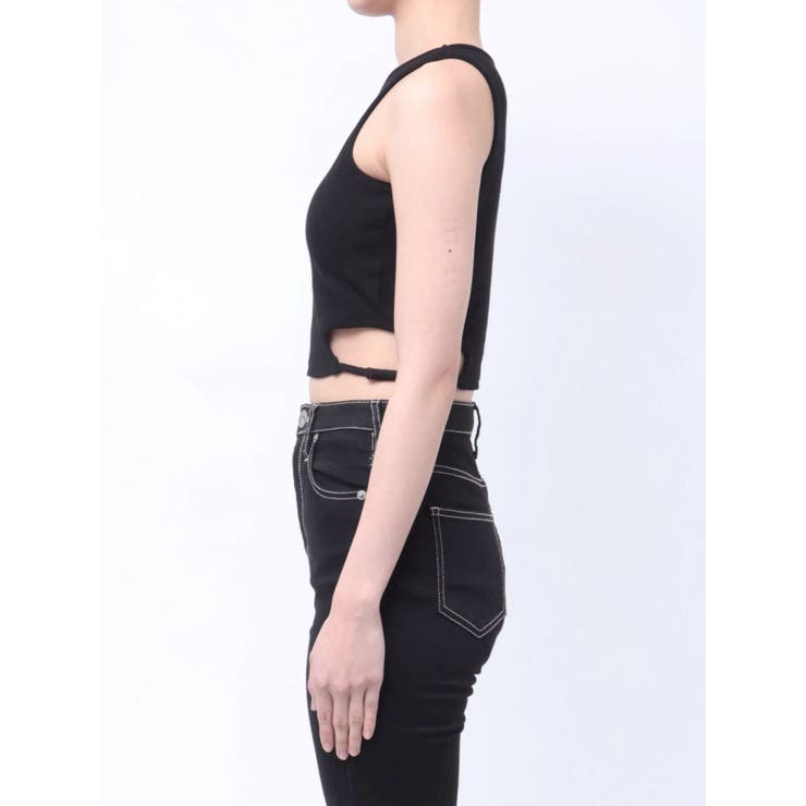 SIDE CUT GDチャームリブビスチェ | GYDA | 詳細画像25 