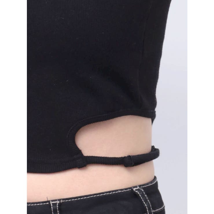 SIDE CUT GDチャームリブビスチェ | GYDA | 詳細画像29 