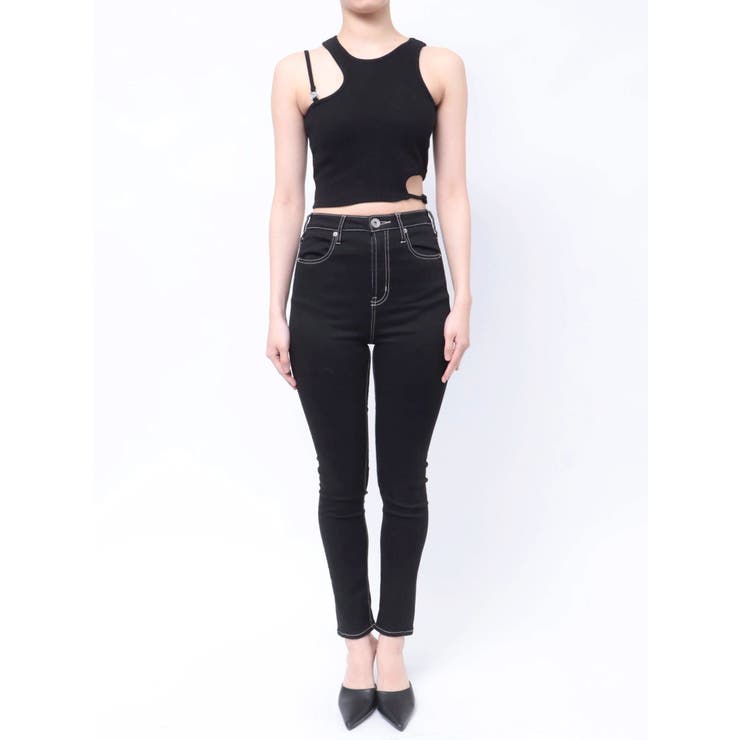 SIDE CUT GDチャームリブビスチェ | GYDA | 詳細画像32 