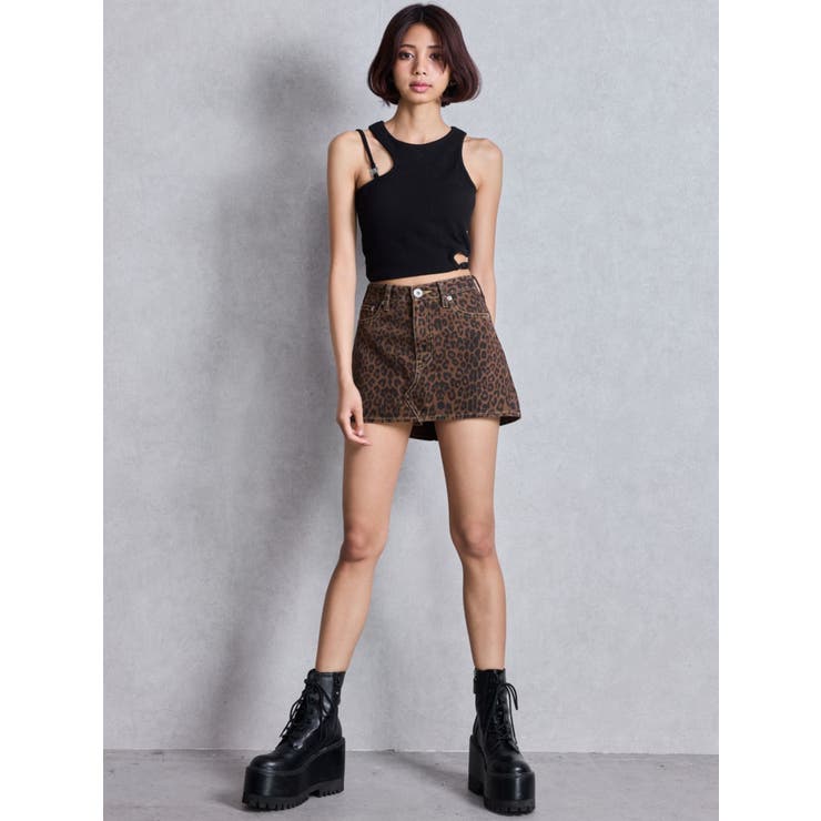 SIDE CUT GDチャームリブビスチェ | GYDA | 詳細画像9 