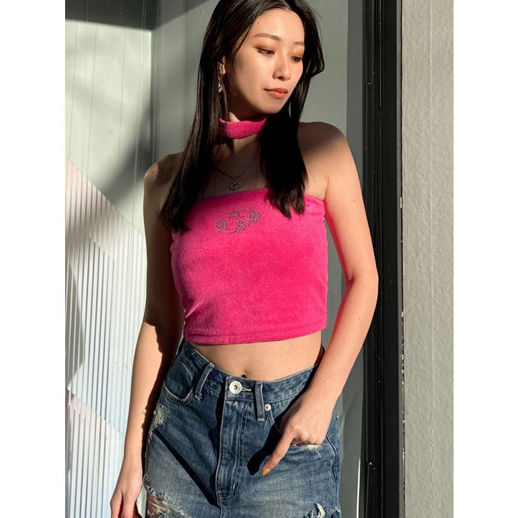 チョーカー付きGDパイルビスチェ【SETUP着用可】 | GYDA | 詳細画像16 