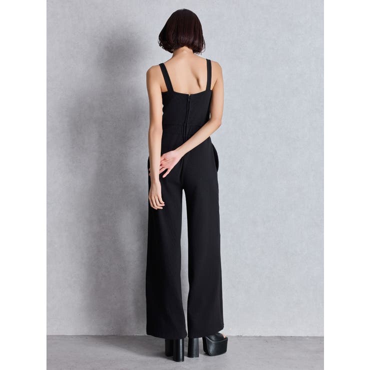 クロスバインダーリブロンパース | GYDA | 詳細画像4 