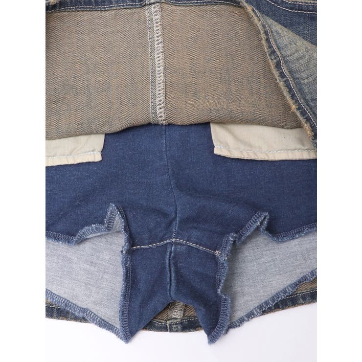 GD MOLD SIDE OPENスカートライクデニムワンピース | GYDA | 詳細画像20 