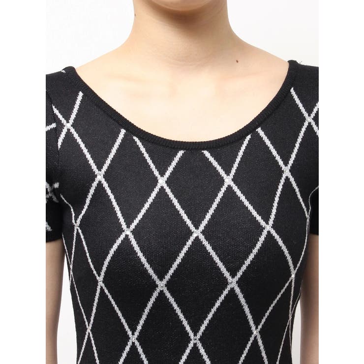 bijou quilting ニットワンピース | GYDA | 詳細画像9 