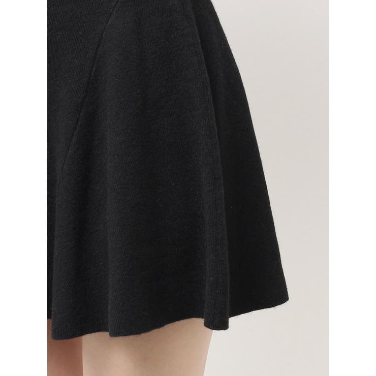 ラメオフショルリボンハーフスリーブニットワンピース | GYDA | 詳細画像14 