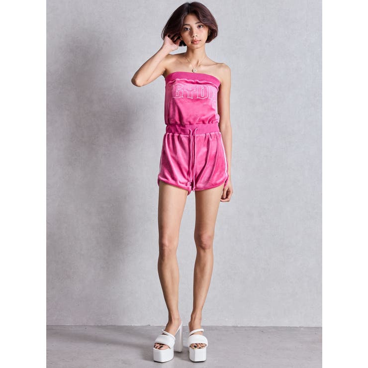 GYDAベロアベアロンパース | GYDA | 詳細画像5 